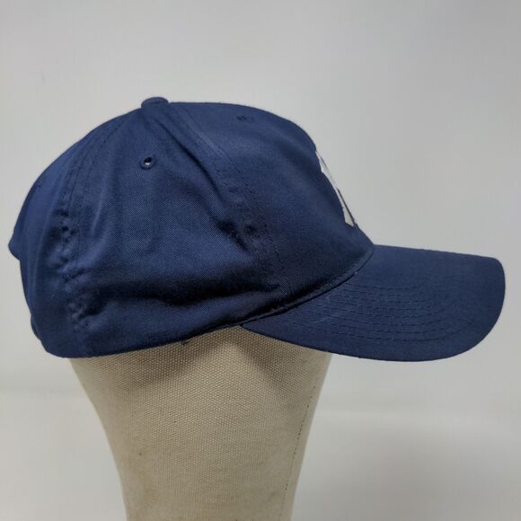 Signatures Men's Snapback New York Yankees Hat Cap Blue OSFA Embroidered Logo - Picture 7 of 12